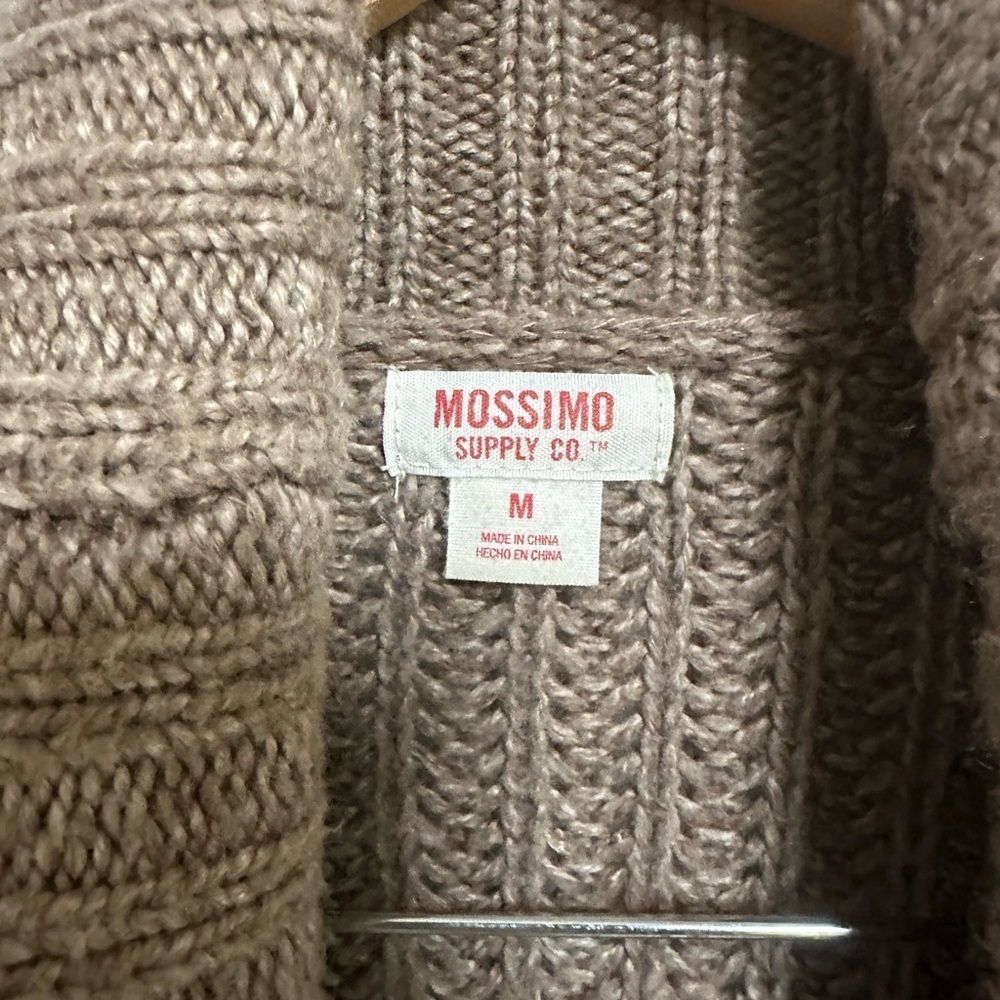 Mossimo Supply Co. Brown Knit Cardigan Size M - Picture 4 of 4